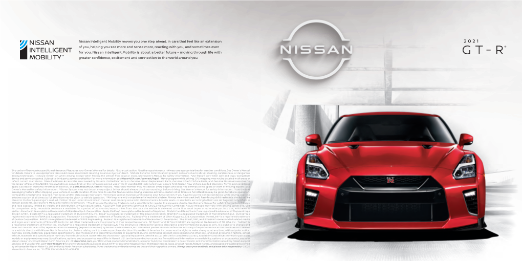2021-Nissan-Gt-R-Brochure-En.Pdf