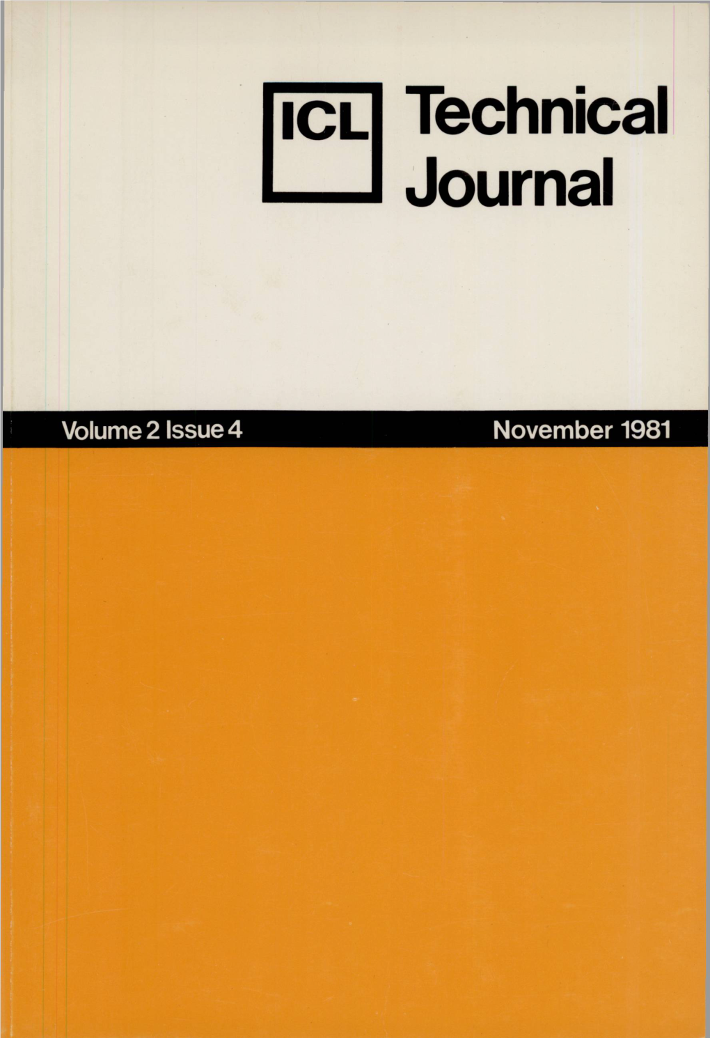 ICL Technical Journal