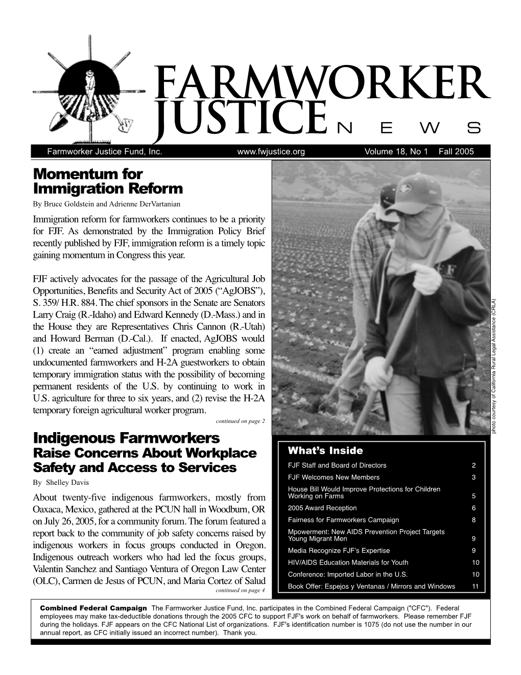 Fall2005farmworkerjusticenews