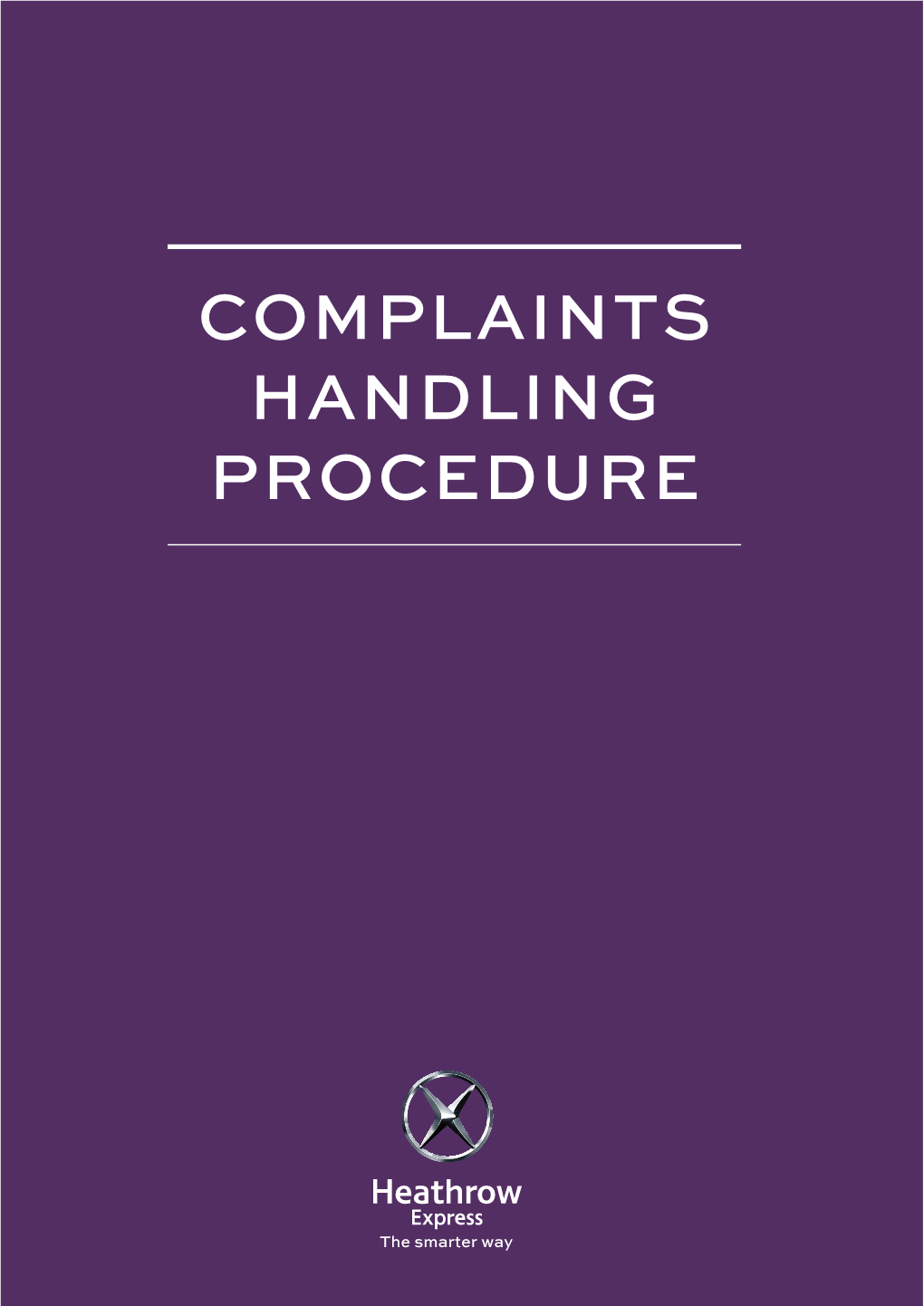 Complaints Handling Procedure