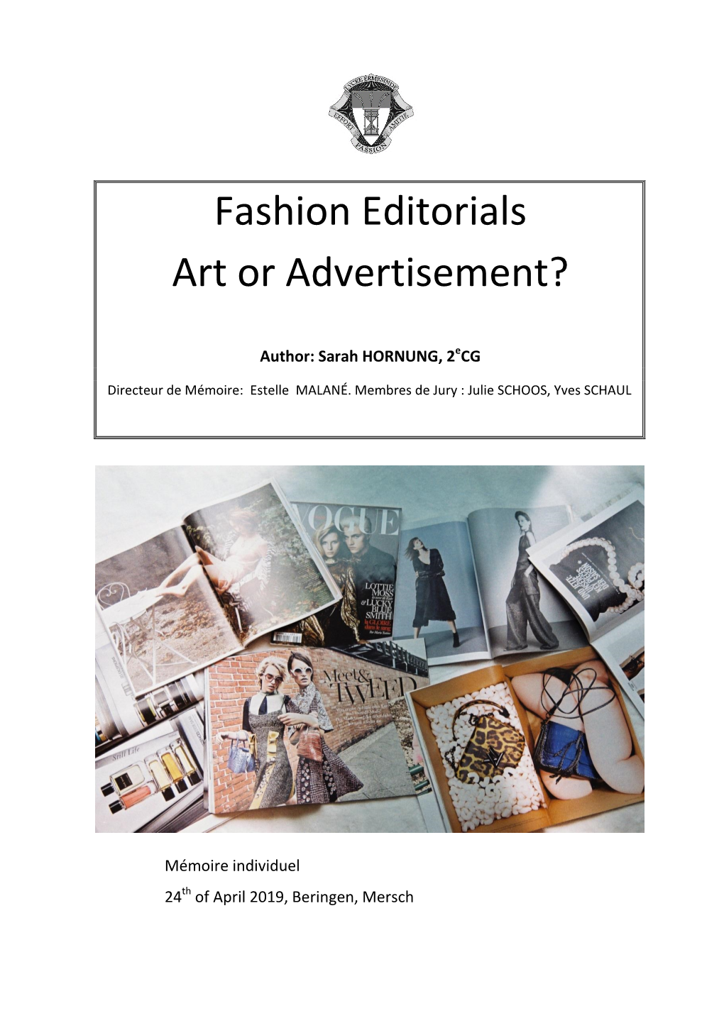 Fashion Editorials Art Or Advertisement?