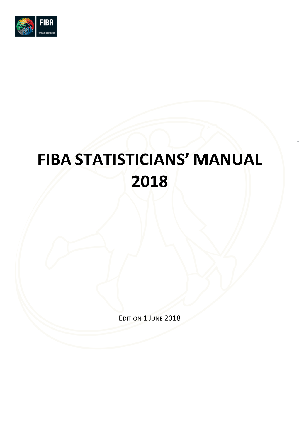 FIBA Statisticians' Manual 2018