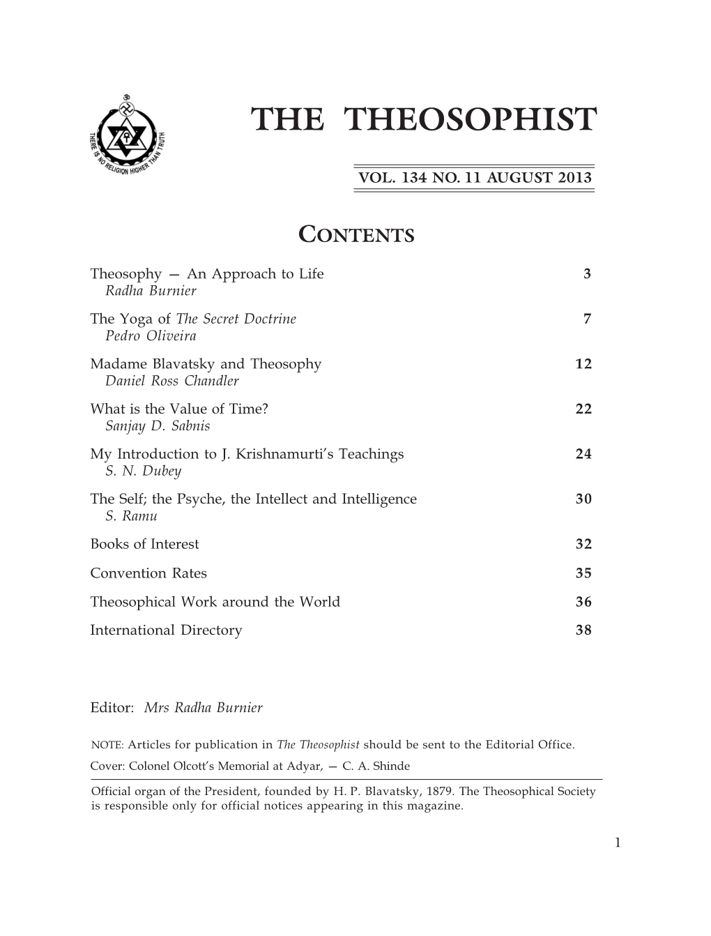 The Theosophist