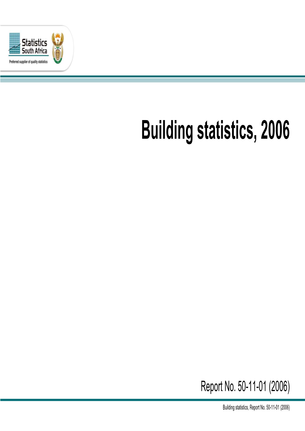 Building Statistics, 2006