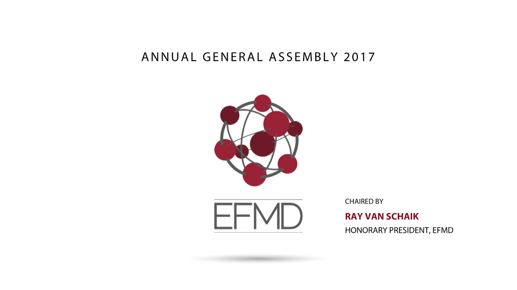 2017 EFMD General Assembly