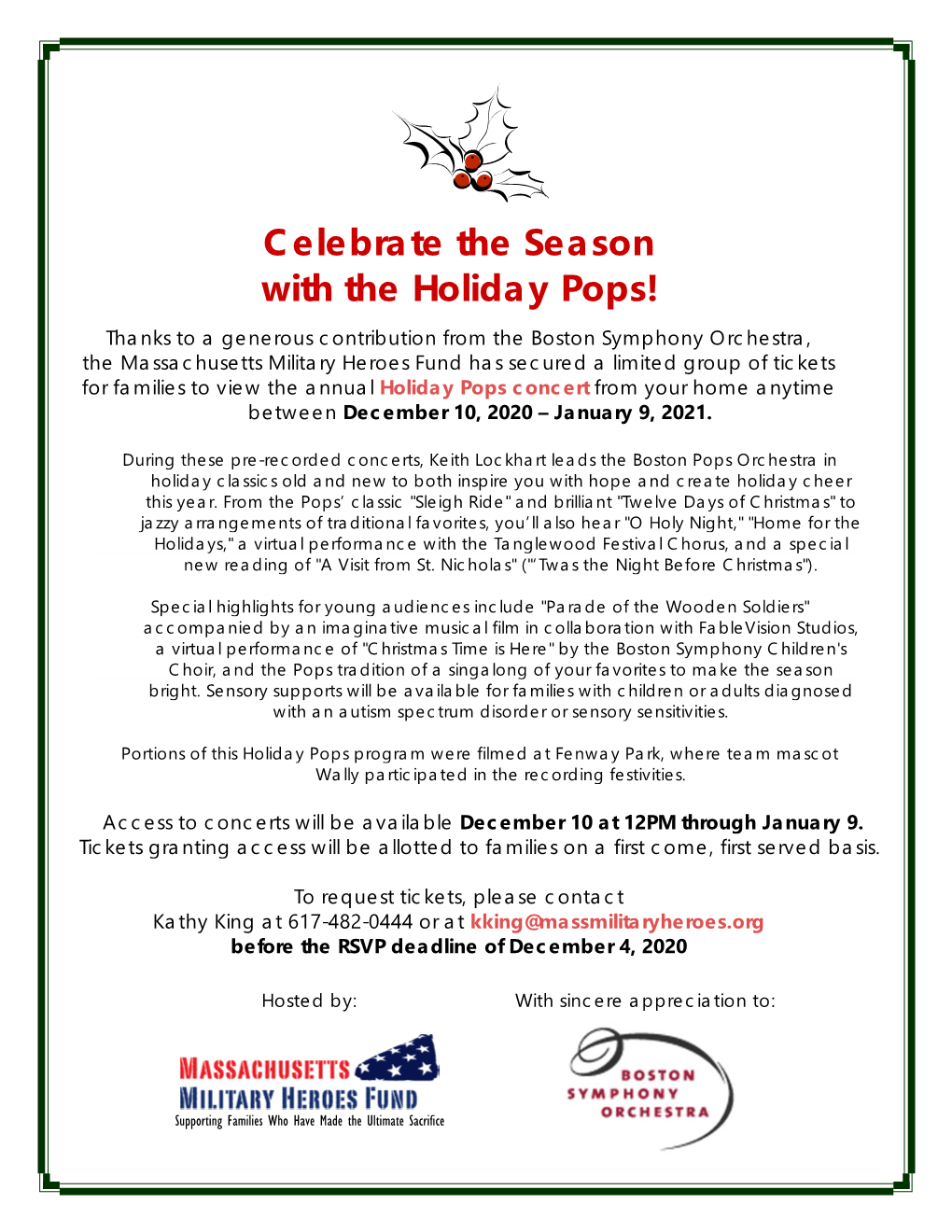 Celebrate the Season with the Holiday Pops!