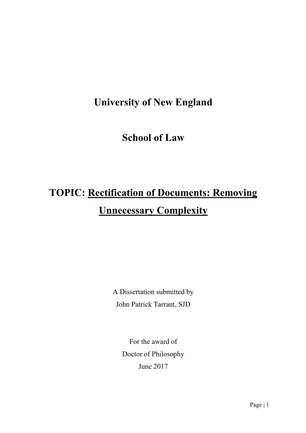 Rectification of Documents: Removing Unnecessary Complexity