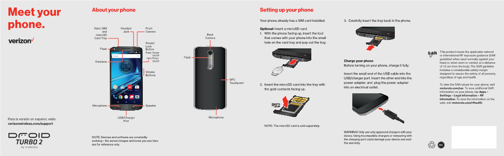 Verizon Bounce M Getting Started Guide