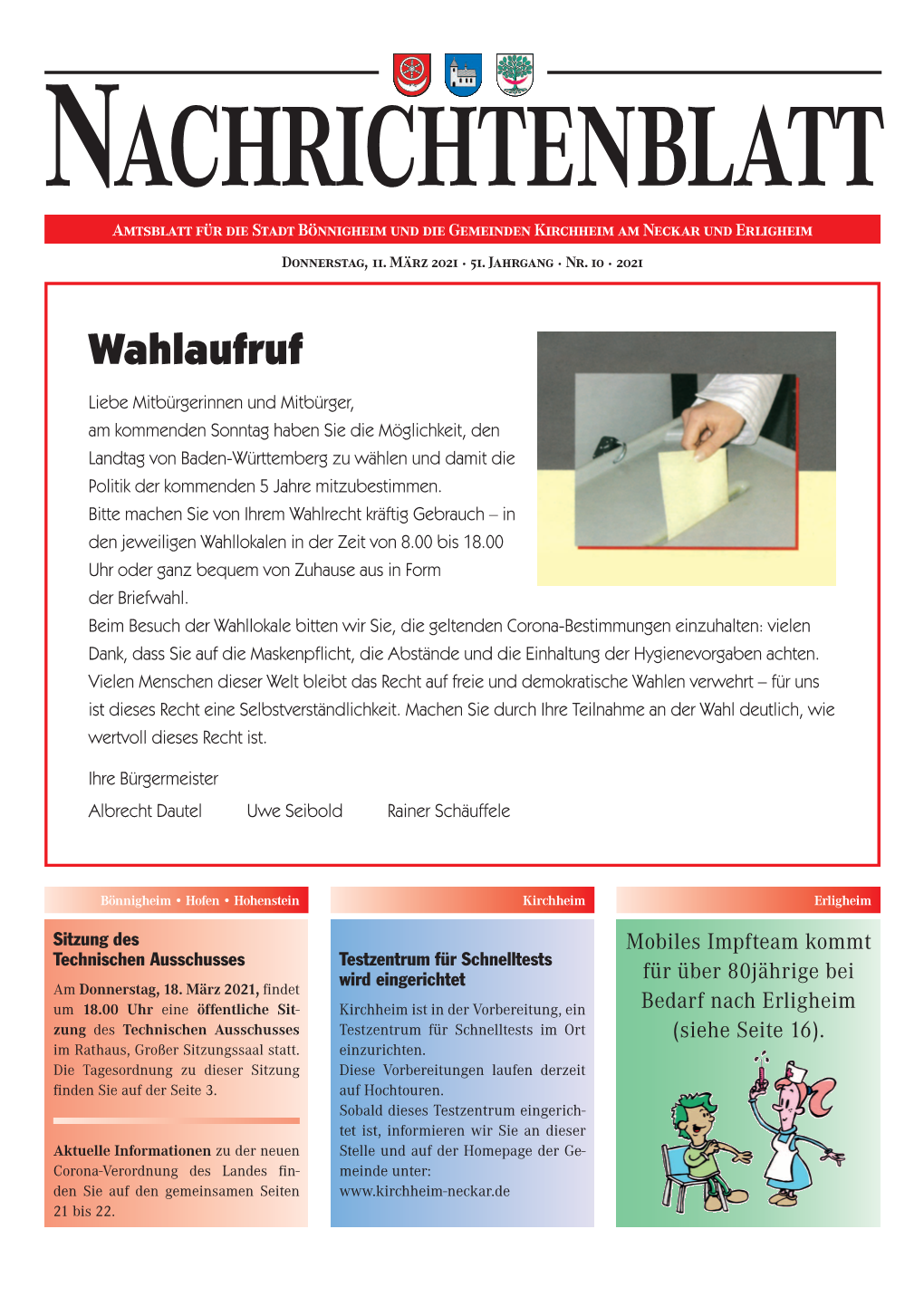 Nachrichtenblatt 10/2021