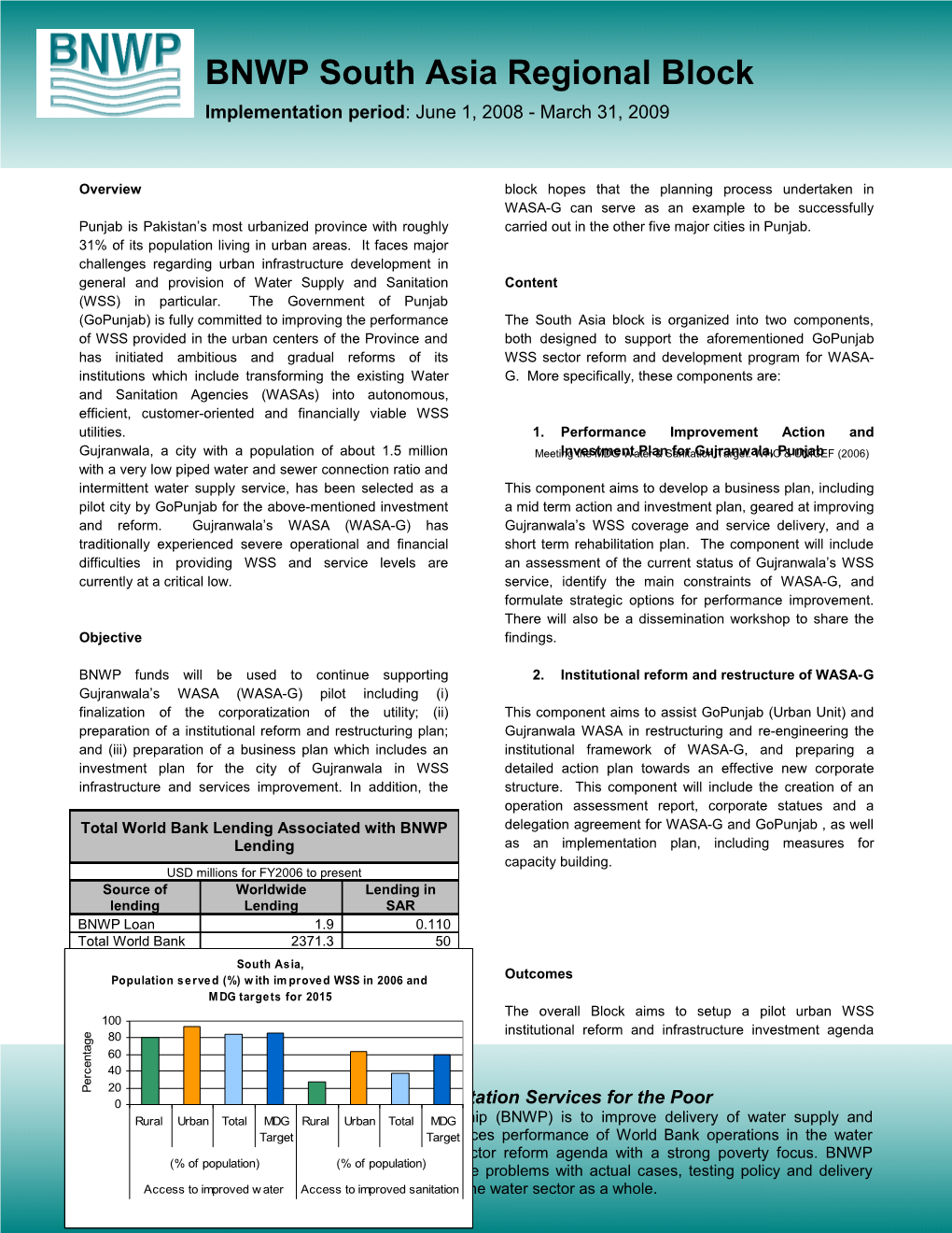 Annex 1: Workplan Narrative Template