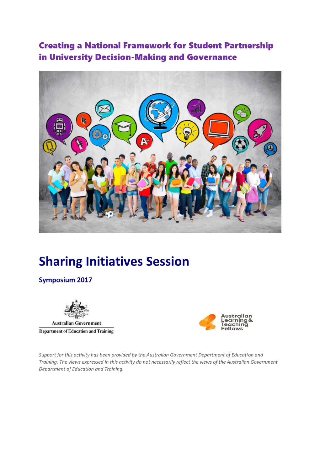 Sharing Initiatives Session Symposium 2017