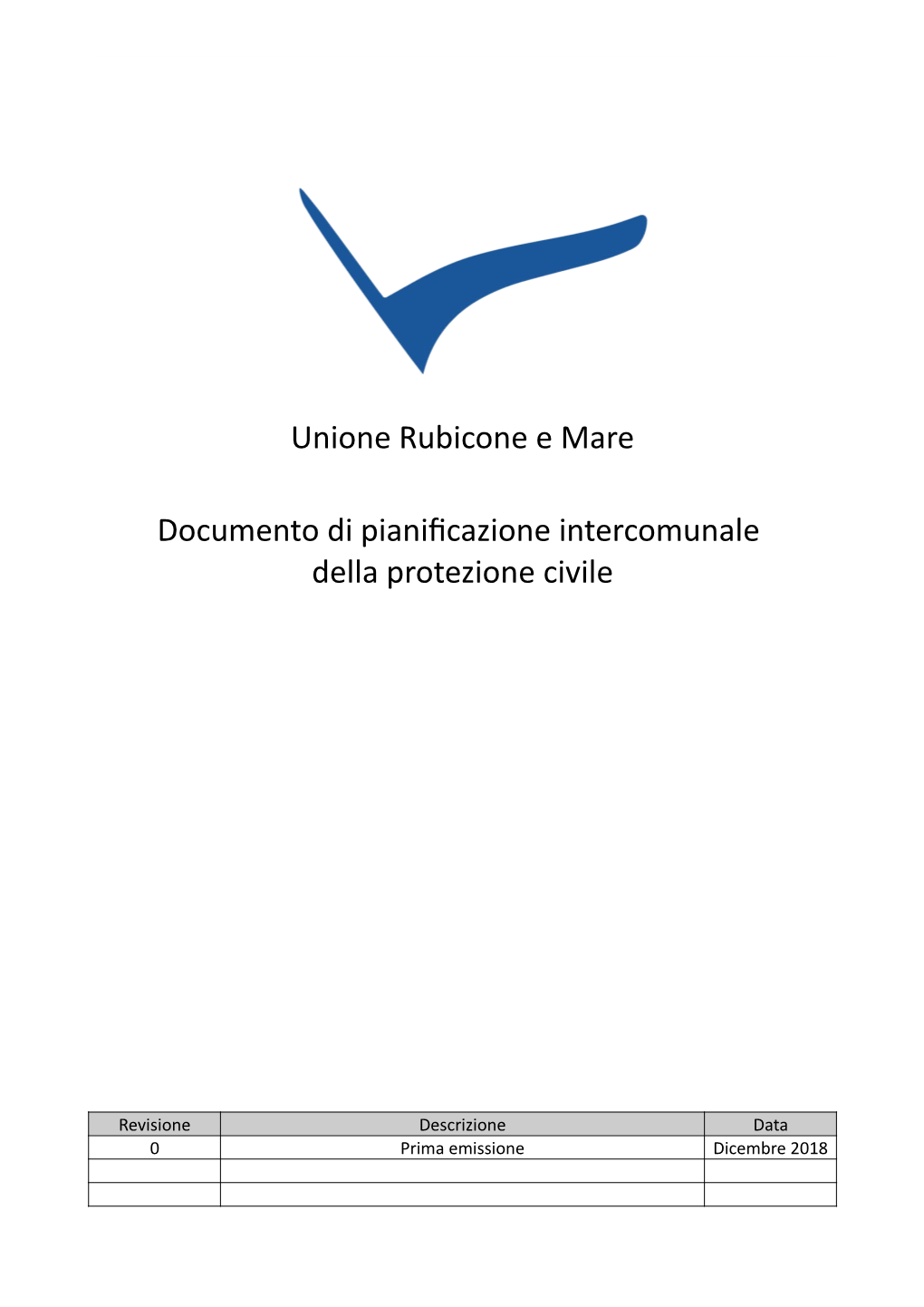 Unione Rubicone E Mare Documento Di Pianificazione