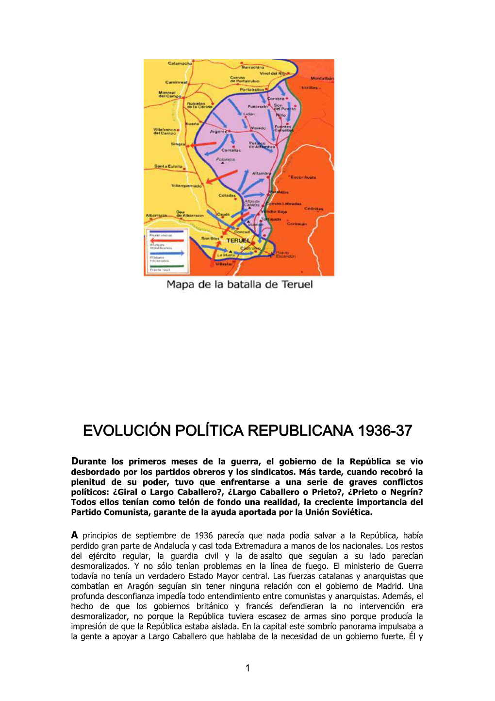 La Guerra Civil Española