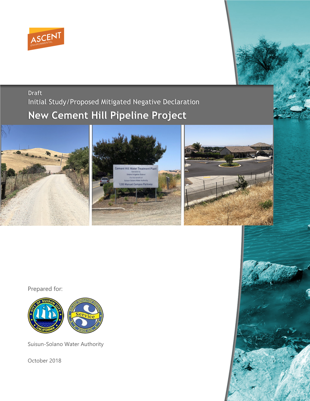 New Cement Hill Pipeline Project