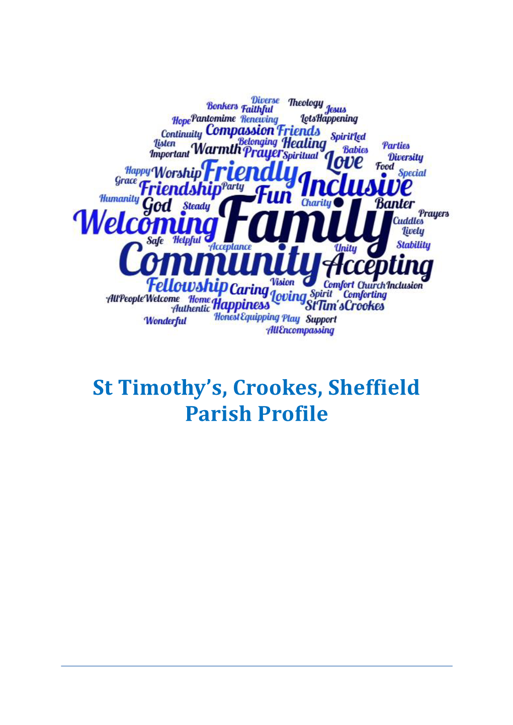 St Timothy's, Crookes, Sheffield Parish Profile