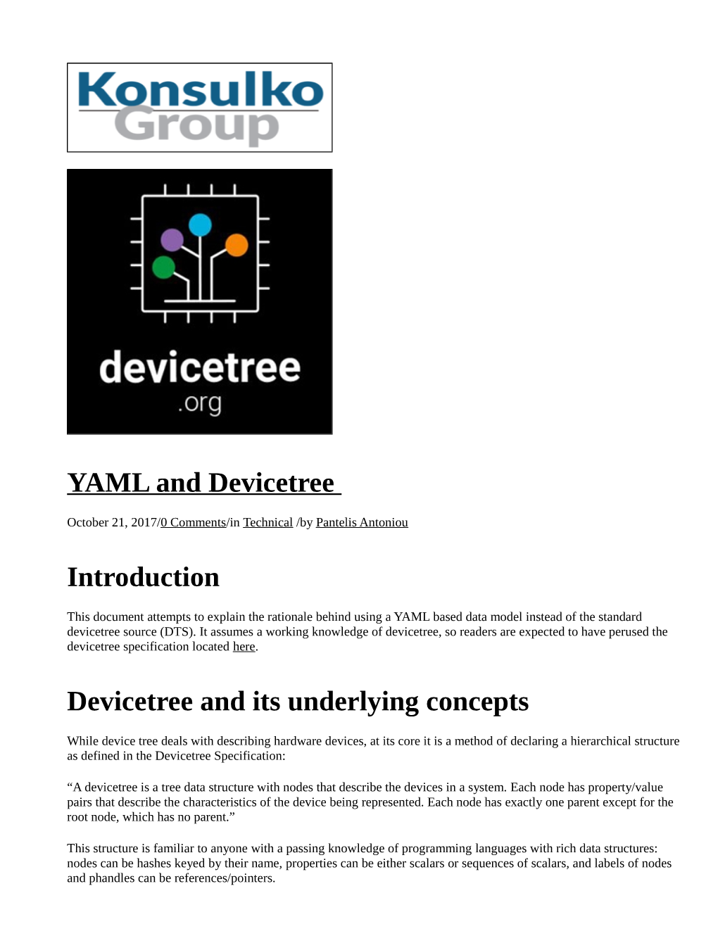 YAML and Devicetree – Konsulko Group | Open Source