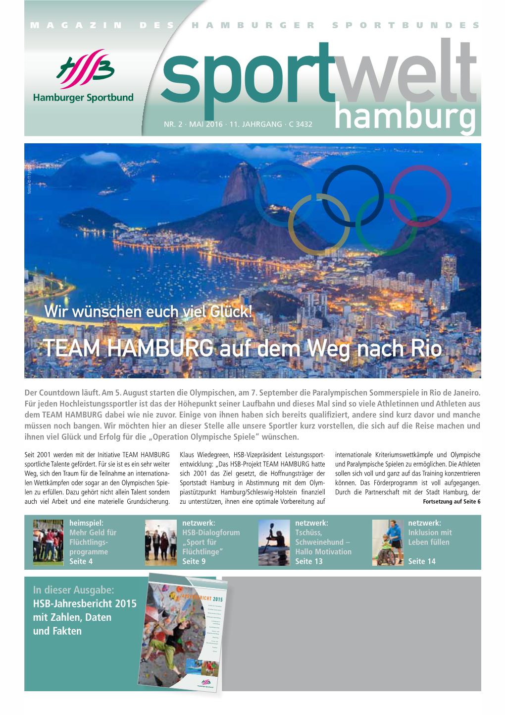 HAMBURGER SPORTBUNDES Sportwelt Nr