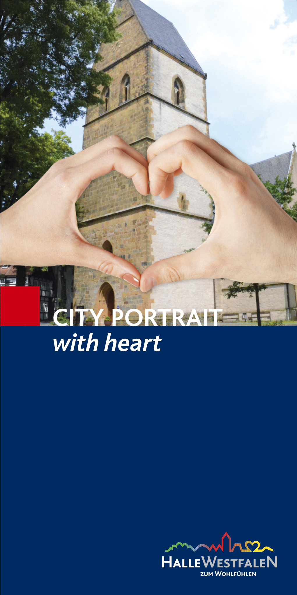 CITY PORTRAIT with Heart WELCOME