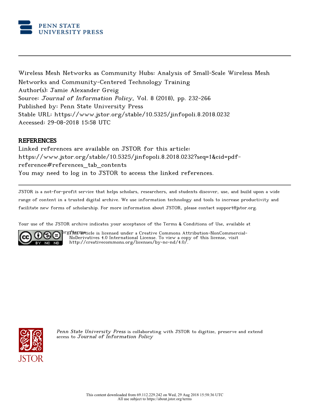 Wireless Mesh Networks As Community Hubs: Analysis of Small