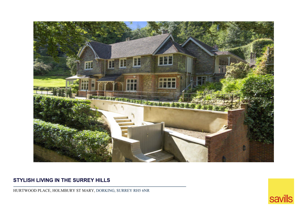 Stylish Living in the Surrey Hills