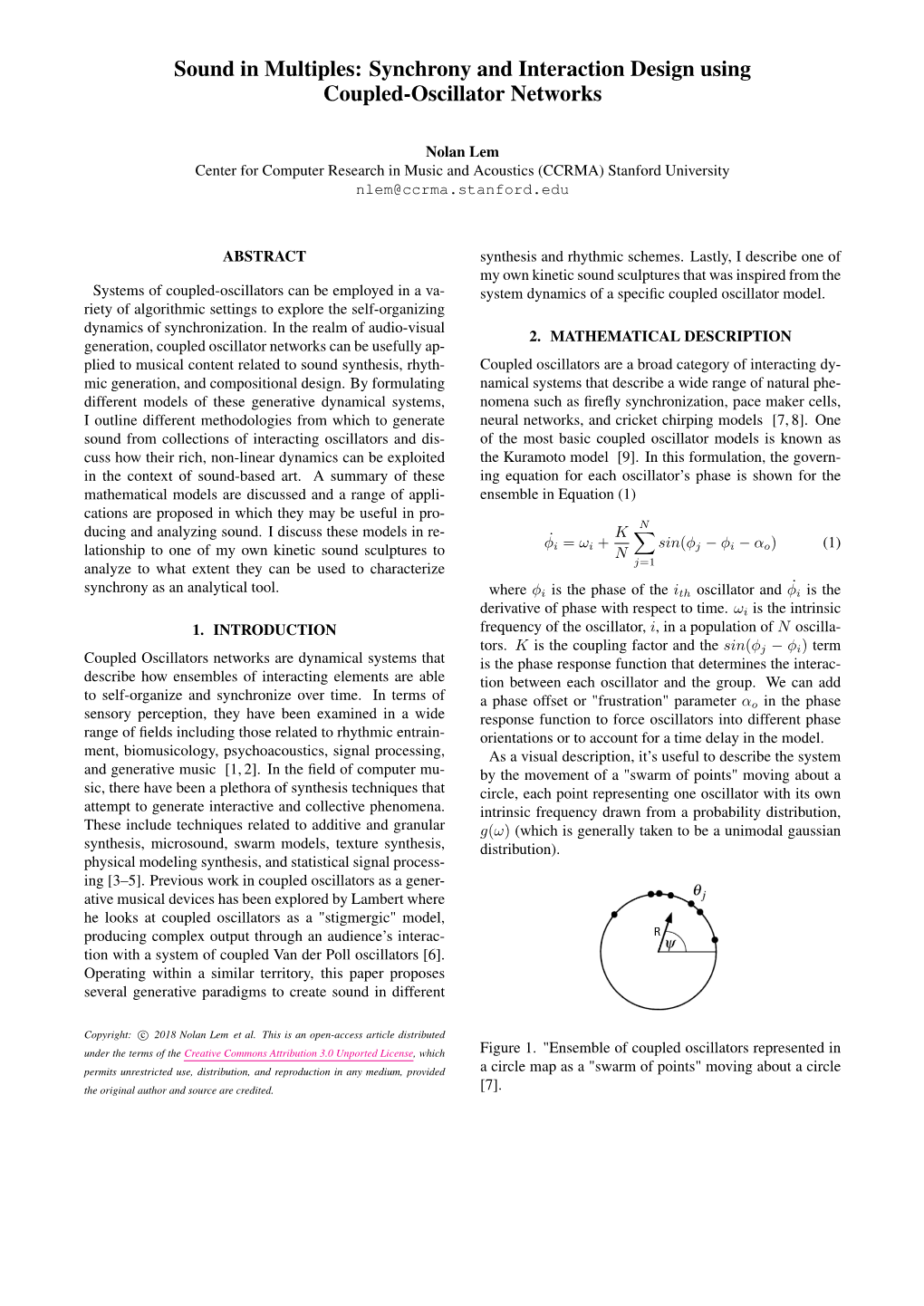 [2019] Sound in Multiples: Synchrony and Interaction Design Using