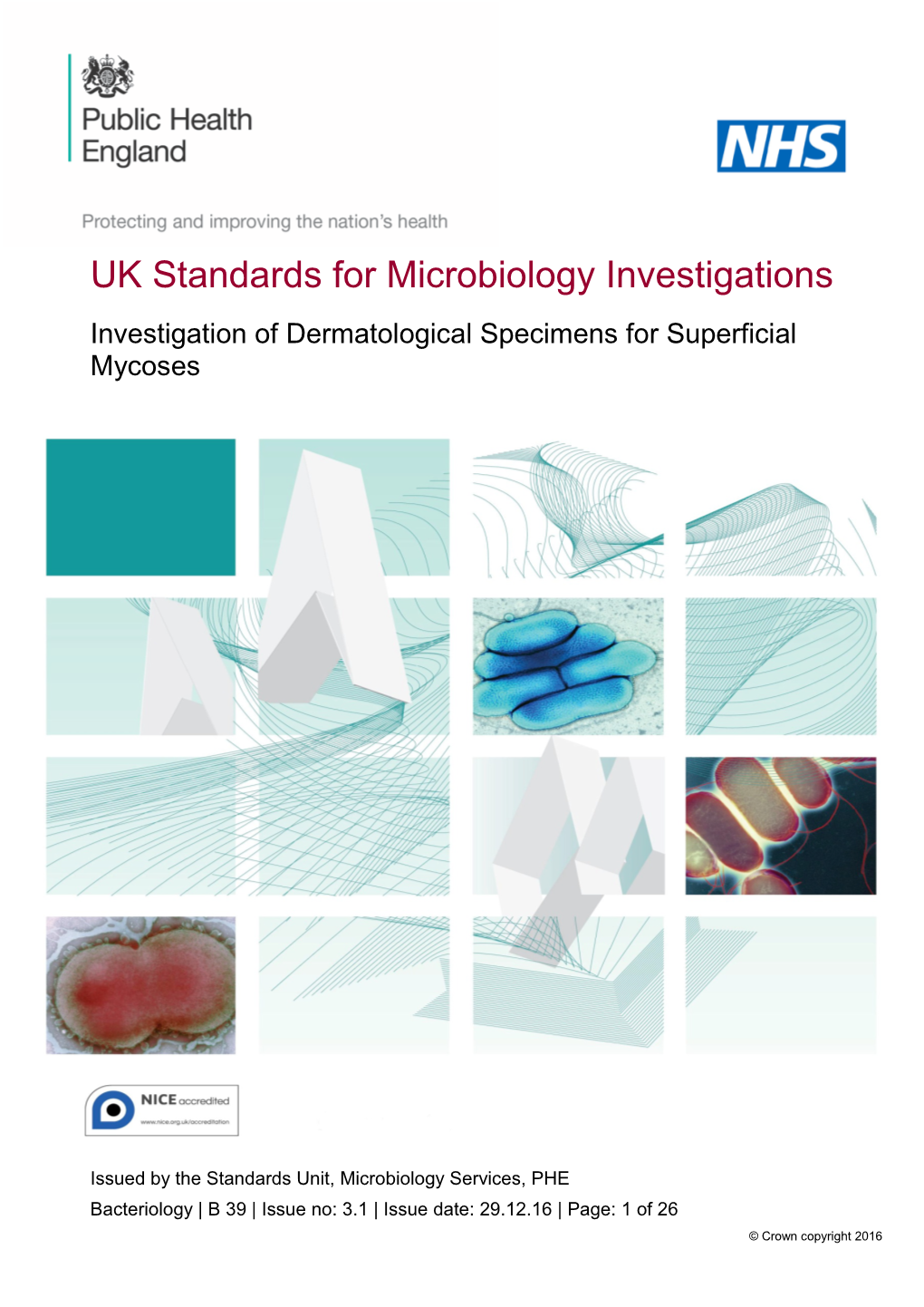 Investigation of Dermatological Specimens for Superficial Mycoses