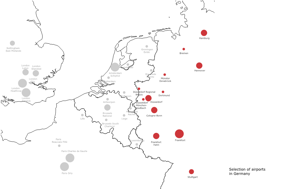 Atlas of Airports in Northwest Europe