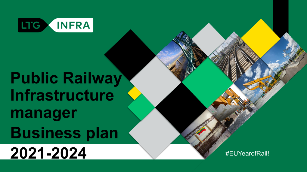 Public Railway Infrastructure Manager Business Plan 2021-2024 #Euyearofrail! Content