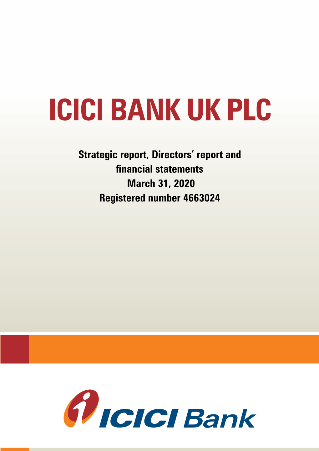 Icici Bank Uk Plc