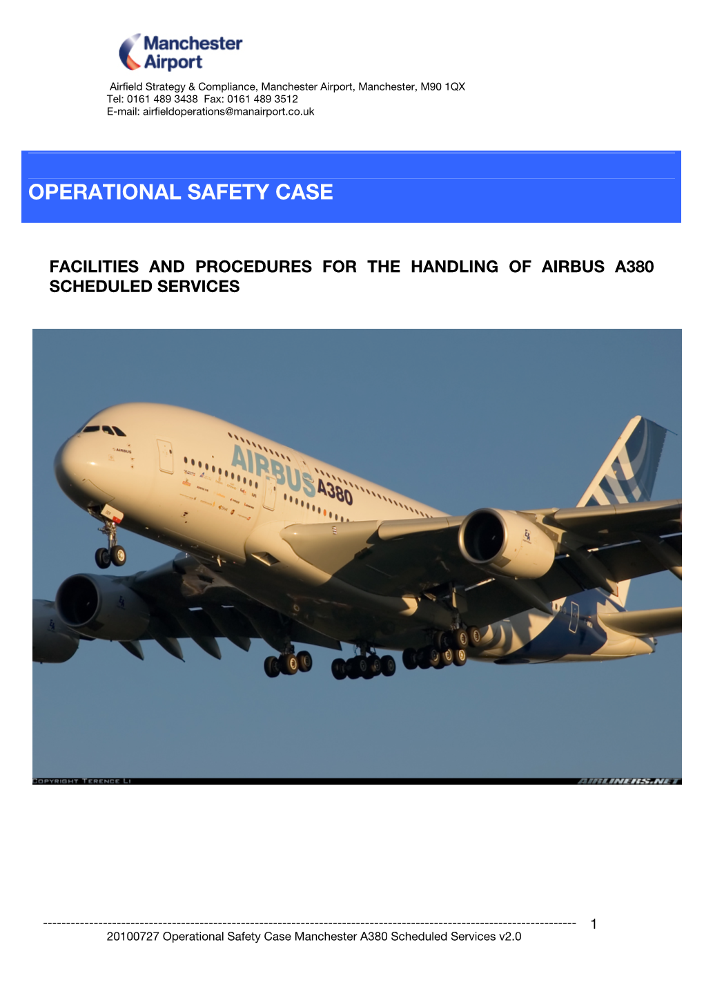 Operational Safety Case