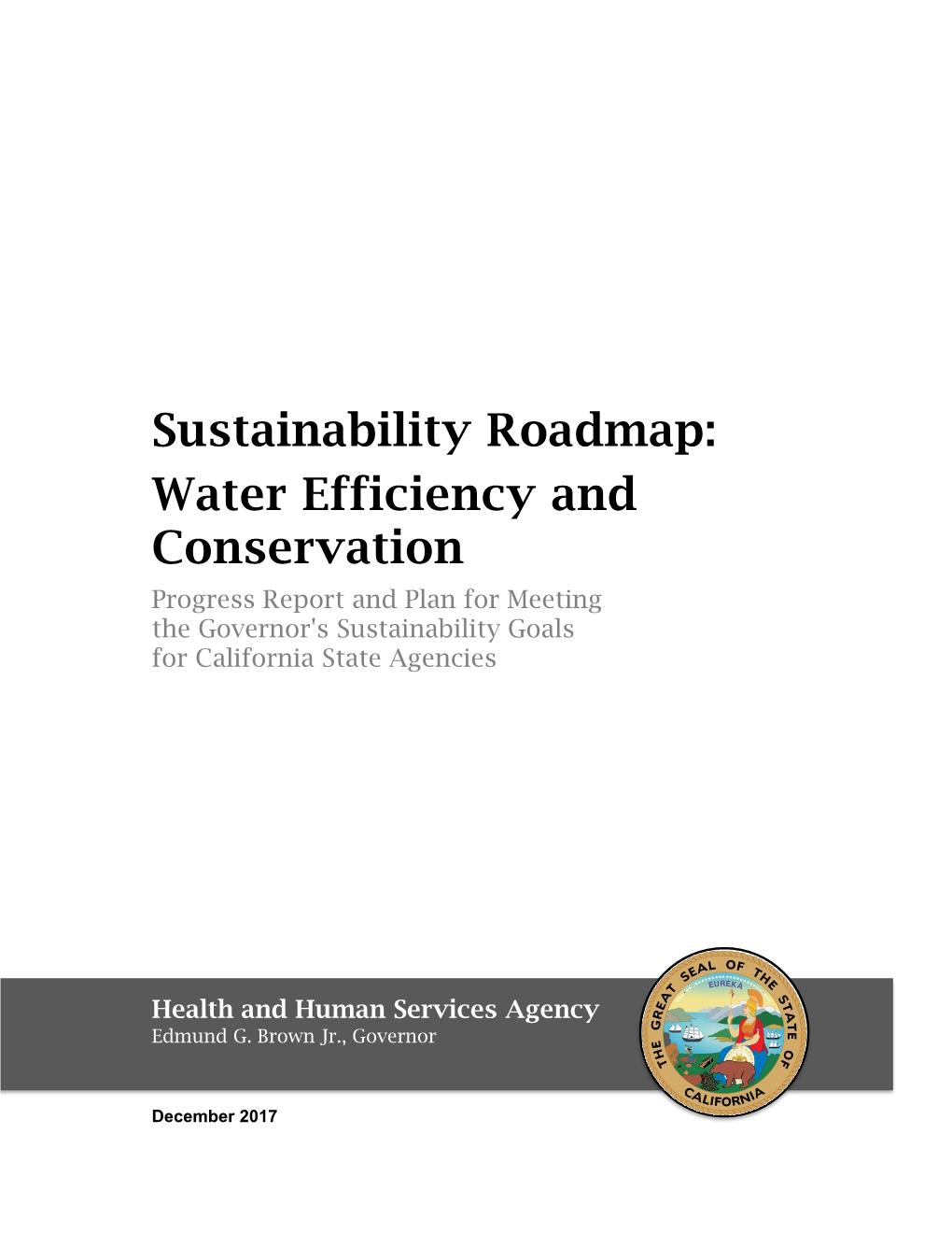 Sustainability Roadmap: Water Efficiency and Conservation