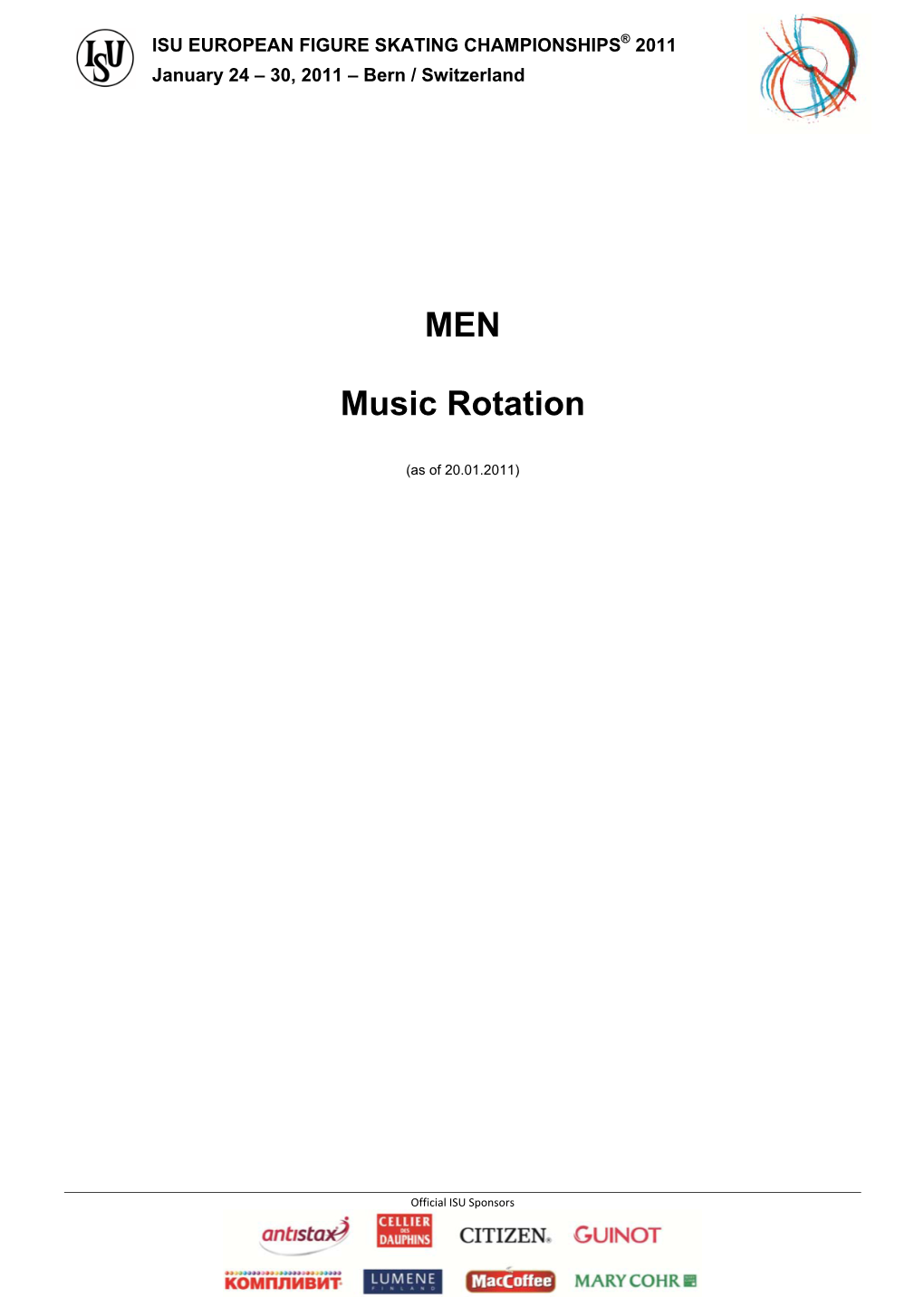 MEN Music Rotation