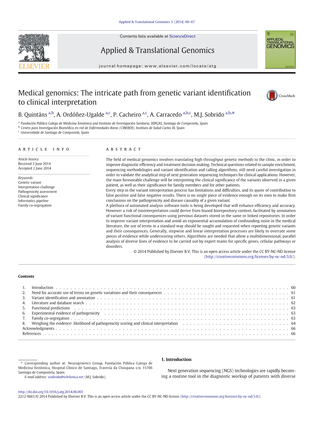 The Intricate Path from Genetic Variant Identification to Clinical Interpretation