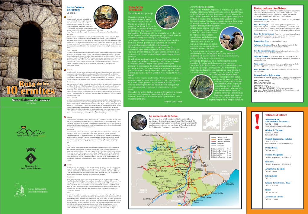 Ruta De Les 10 Ermites”