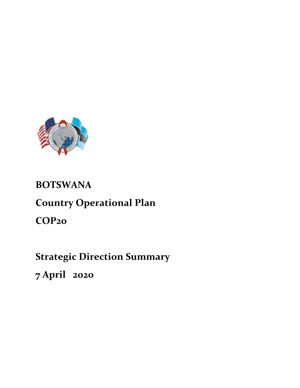 BOTSWANA Country Operational Plan COP20