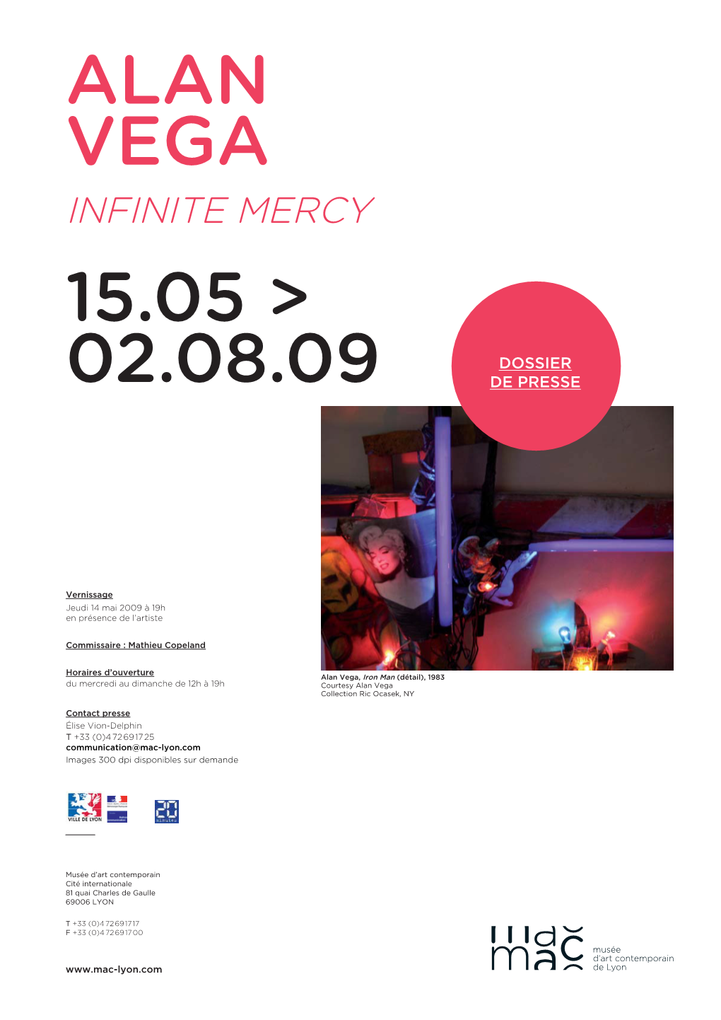 Alan Vega Infinite Mercy 15.05 >