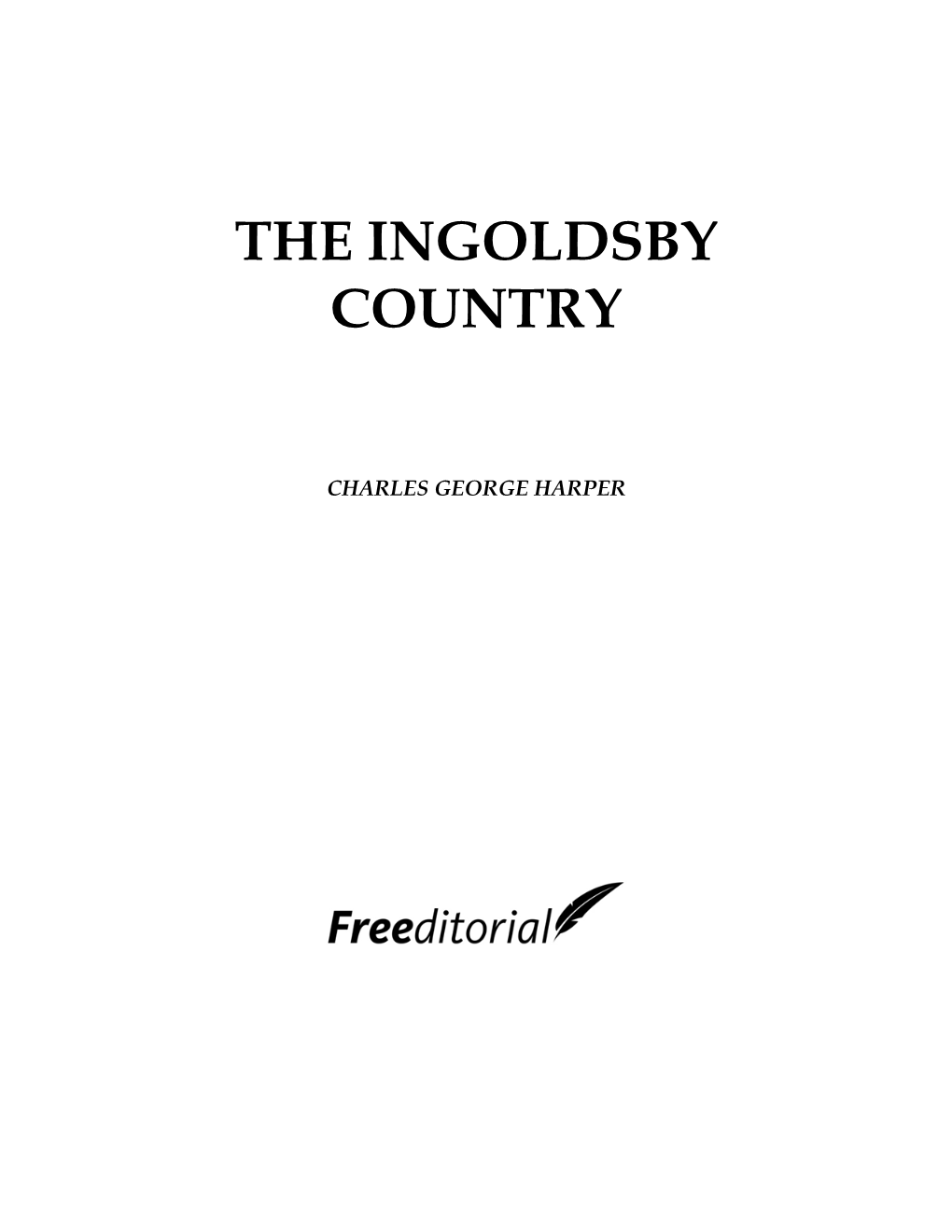 The Ingoldsby Country