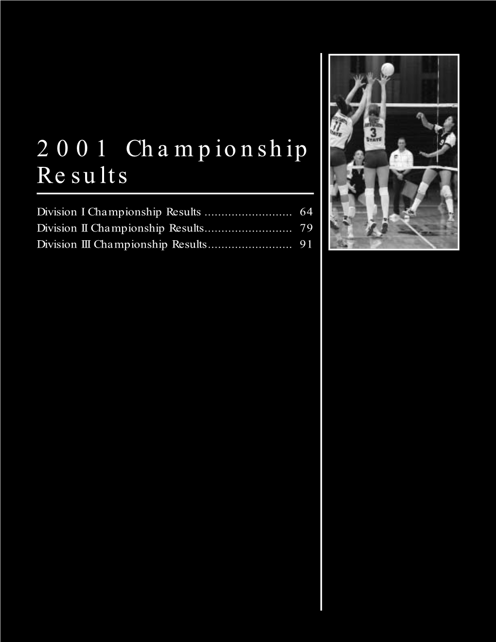 2002 NCAA Women's Volleyball Records Book