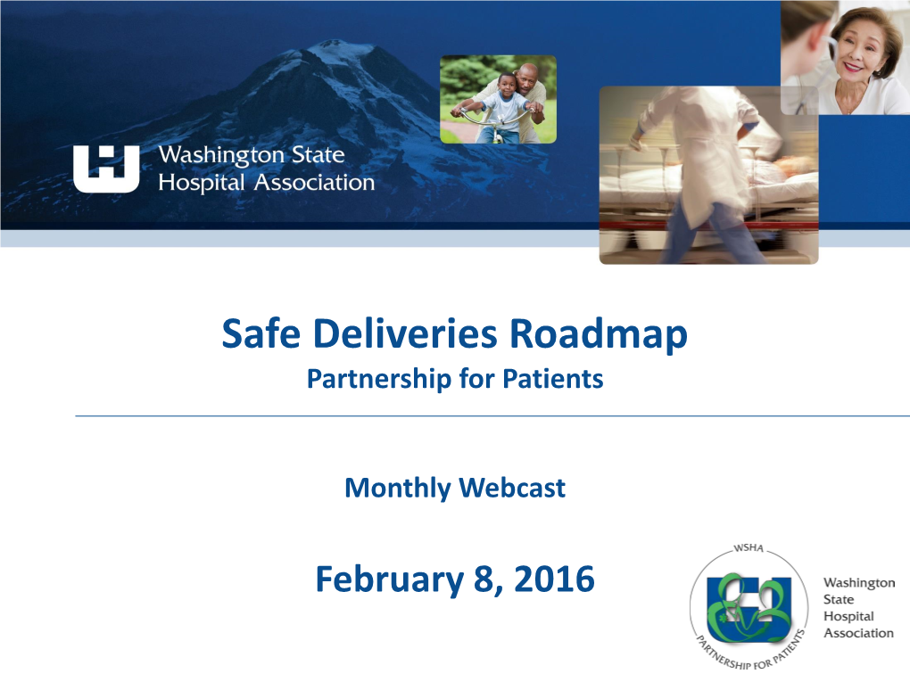 Safe Deliveries Roadmap Partnership for Patients