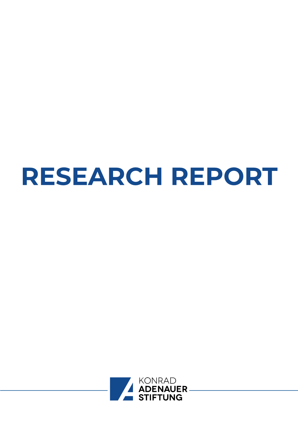 RESEARCH REPORT Research Report for the Konrad-Adenauer-Stiftung Nairobi