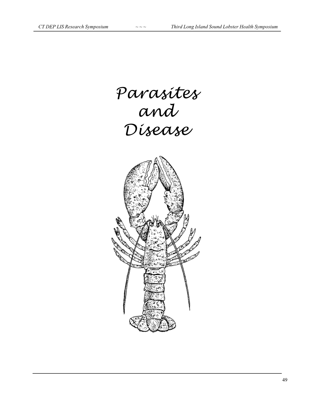 Parasites and Disease