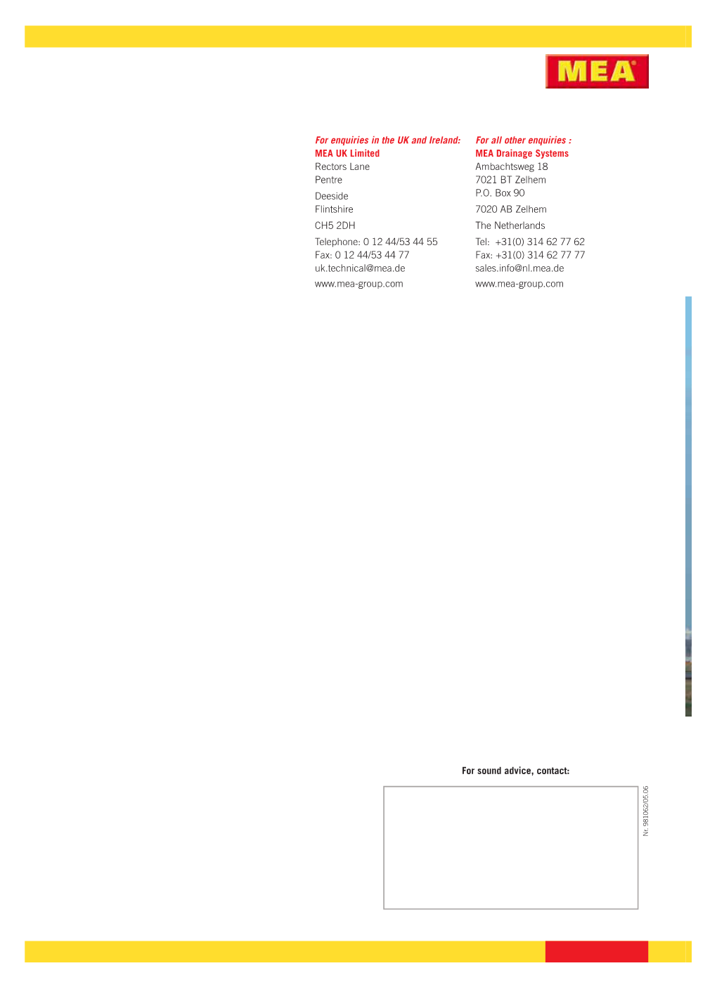 Airport Drainage Application Brochure