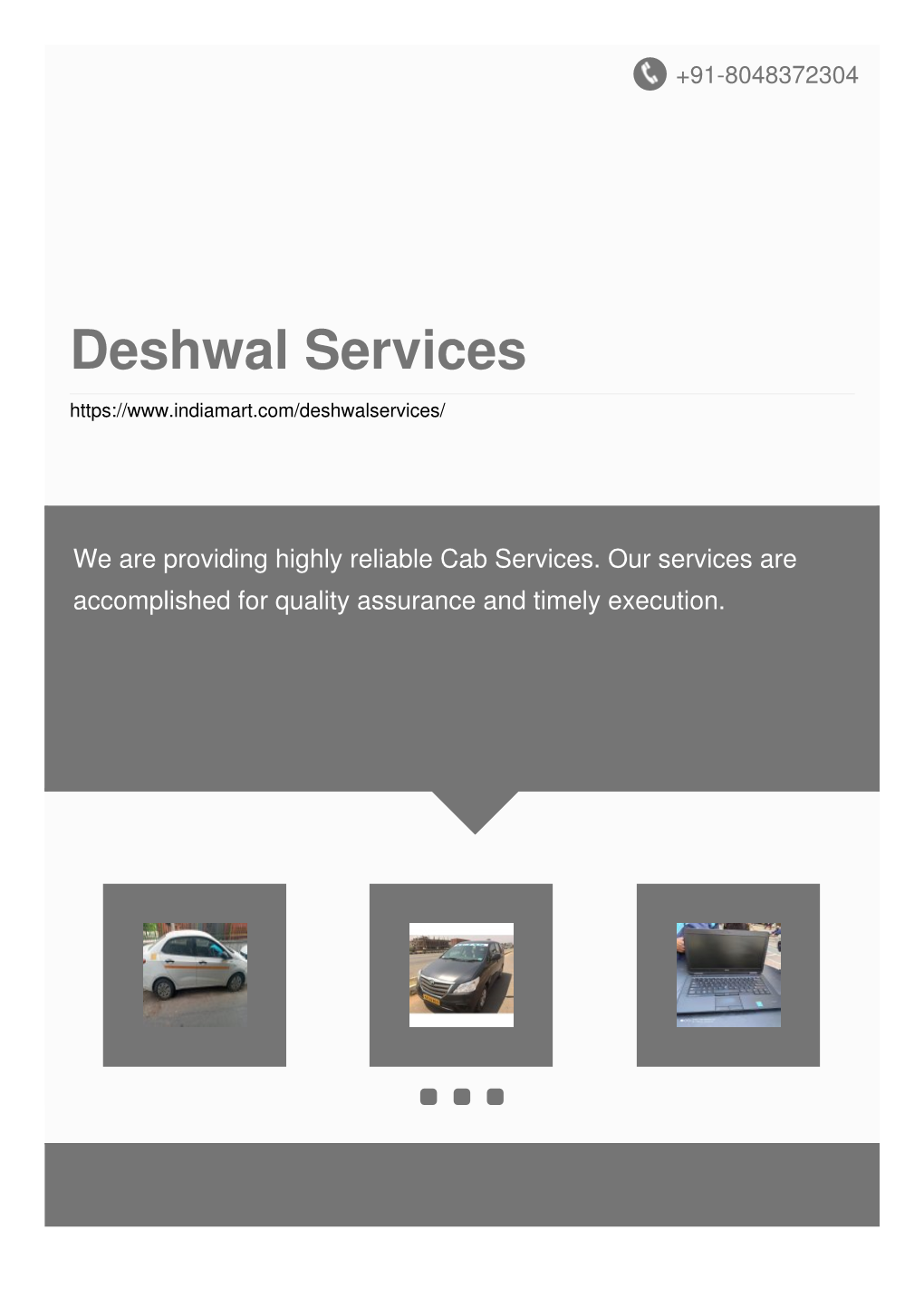Deshwal Services