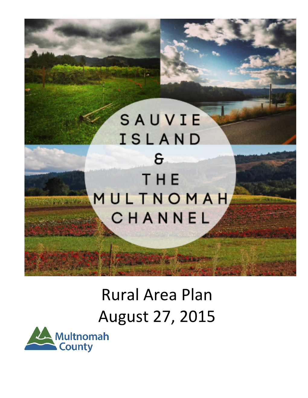 Sauvie Island/Multnomah Channel Rural Area Plan