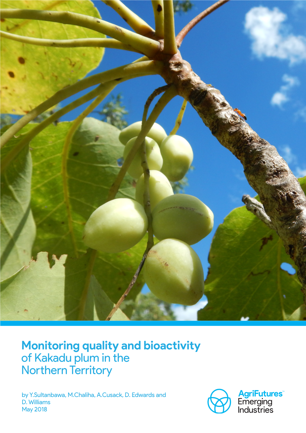 Monitoring Quality and Bioactivity of Kakadu Plum in the Northern Territory by Y.Sultanbawa, M.Chaliha, A.Cusack, D