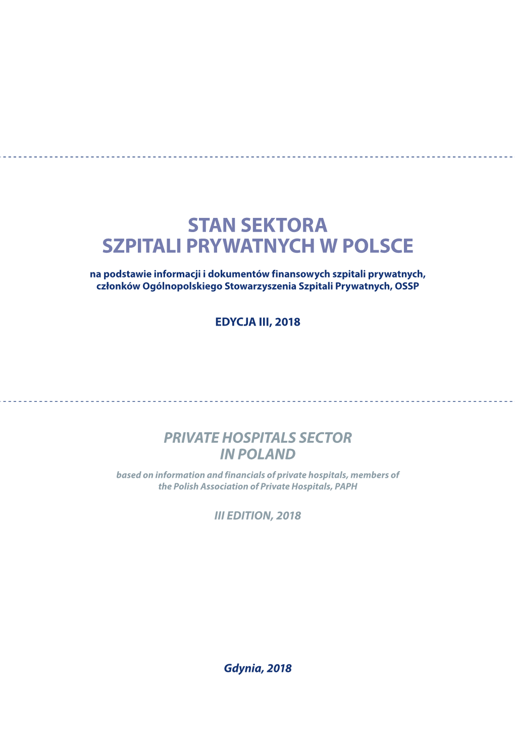 Stan Sektora Szpitali Prywatnych W Polsce
