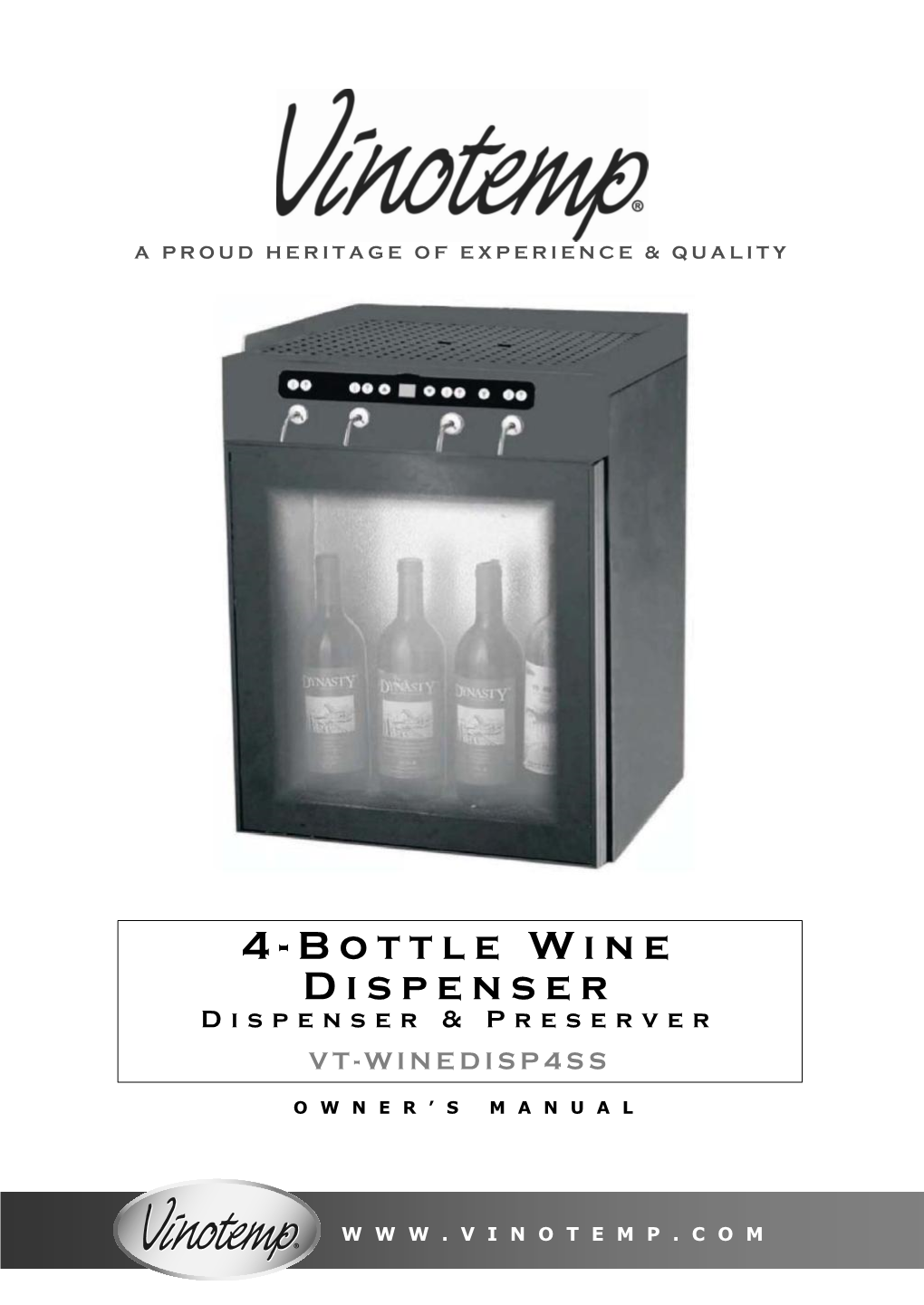 4-Bottle Wine Dispenser