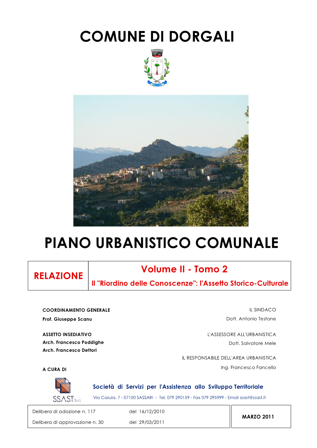 Piano Urbanistico Comunale Comune Di