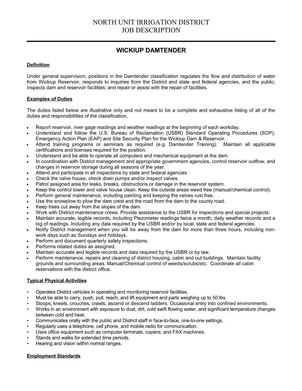 Acwa / Jpia - Model Class Specification