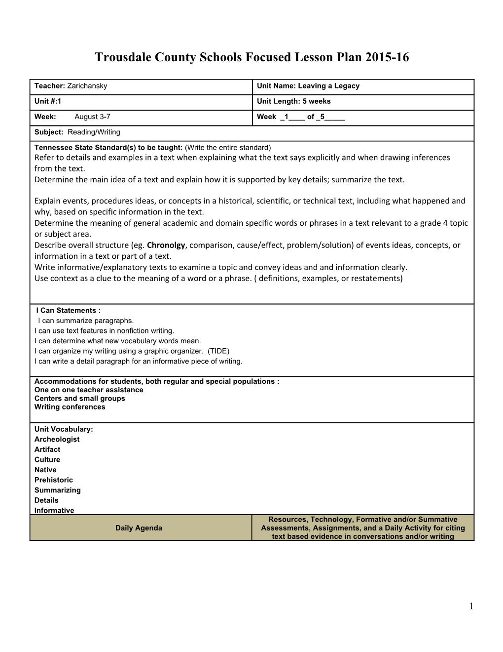 Lesson Plan Template s53